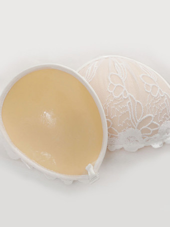 女性用ニプレス バックレス ストラップレス ブラ プッシュアップ 花柄 レース