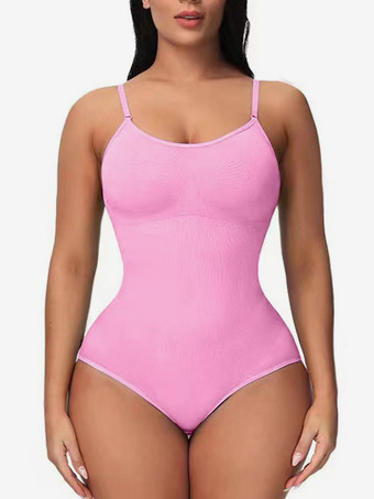 ピンクランジェリー シェイプウェア ブラック 1ピース ノースリーブ バックレス ヒップリフター