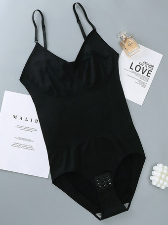 ランジェリー シェイプウェア ブラック 1ピース ノースリーブ バックレス ヒップリフター