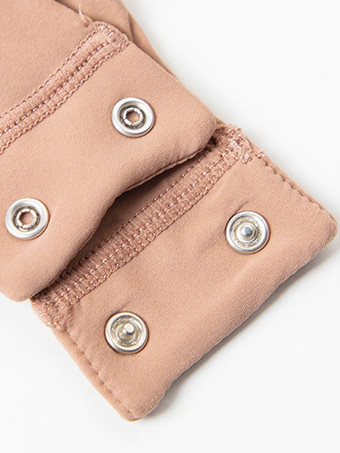 ランジェリー シェイプウェア ヌード 1ピース 長袖 ジュエルネック ボディスーツ