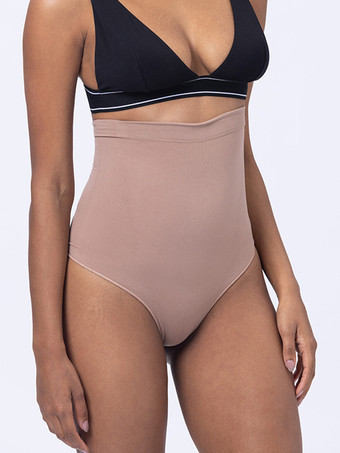 ラクダ色 ランジェリー シェイプウェア アプリコット 1ピース スリミング スカルプティング 引き締まったウエスト