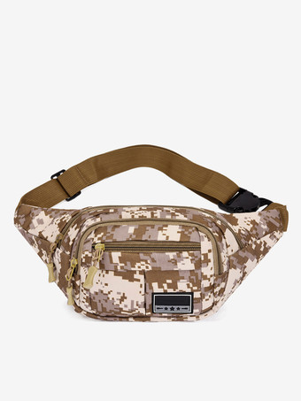 迷彩色調節可能なショルダーストラップ付きスポーツポーチウォレット