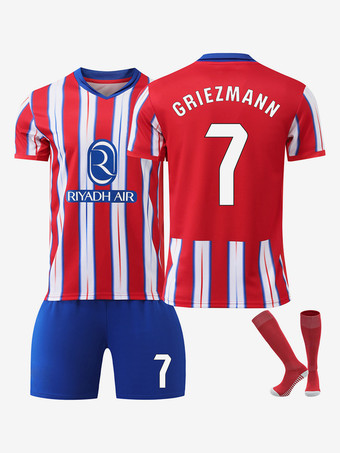 Uniforme local del club de fútbol 24/25 Camiseta número 7 de Griezmann