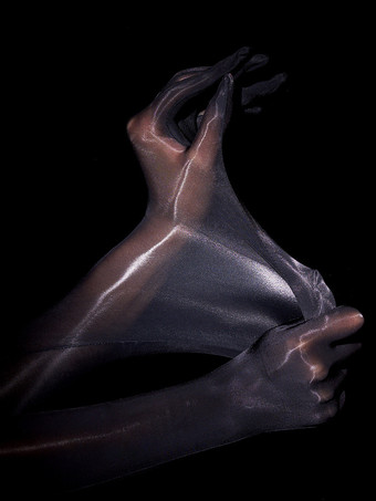 女性パーティーホワイト極薄手袋シルクセクシー滑らかな手袋