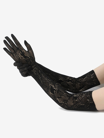 ブラック 女性用 ホワイト デート レザー ロング パーティー オペラ ブライダル ウェディング グローブ