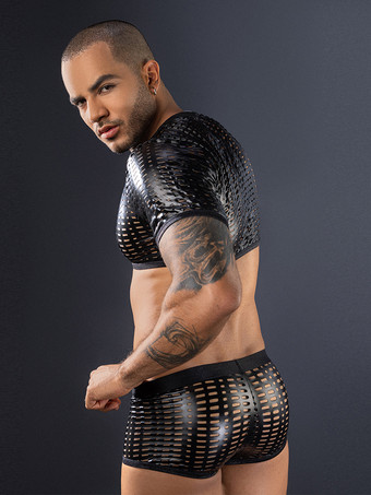 メンズ セクシー コスチューム ハロウィン パンツ トップ ナイトクラブウェア