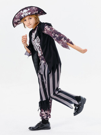 ハロウィン 子供用ハロウィンコスチューム ディープブラウン ハロウィンセット 子供用ポリエステルトップハット