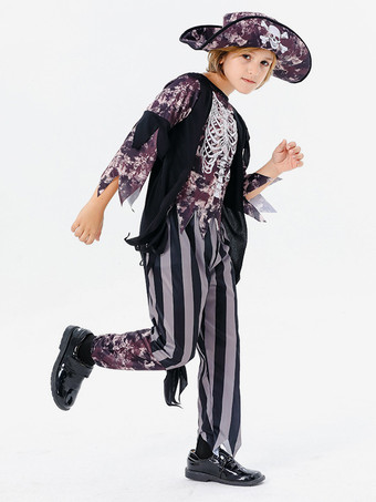 ハロウィン 子供用ハロウィンコスチューム ディープブラウン ハロウィンセット 子供用ポリエステルトップハット