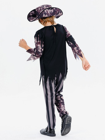 ハロウィン 子供用ハロウィンコスチューム ディープブラウン ハロウィンセット 子供用ポリエステルトップハット