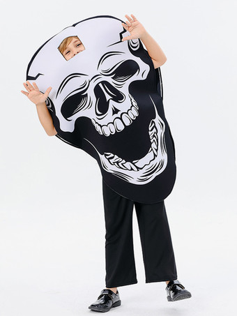 ハロウィン 子供用ハロウィンコスチューム ブラック ハロウィン 子供用 ポリエステル トップ