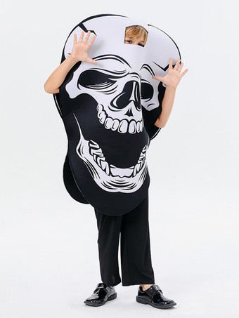 ハロウィン 子供用ハロウィンコスチューム ブラック ハロウィン 子供用 ポリエステル トップ