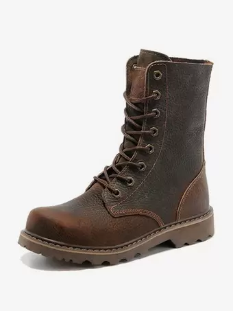 Men's mid calf work boots best sale