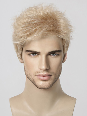 男性用ショート トゥースルド ウィッグ コスチューム