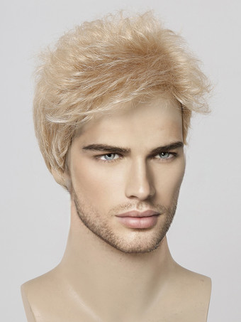 男性用ショート トゥースルド ウィッグ コスチューム