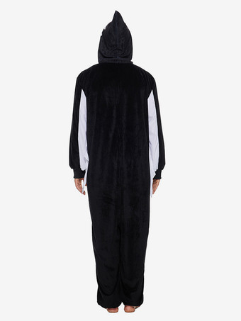 ハロウィン ハロウィンコスチューム ブラック メンズ 怖いジャンプスーツ ポリエステル カラーブロック セット ホリデーコスチューム