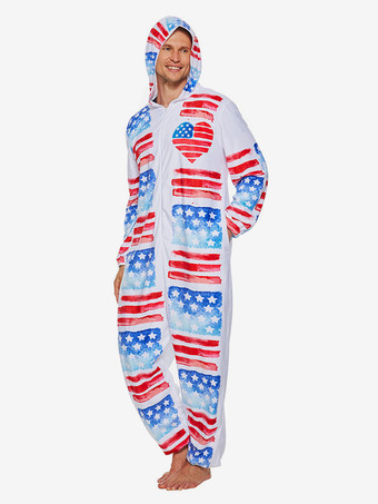 ハロウィン ハロウィンコスチューム ホワイト 大人用 ハート柄 ウエスタンジャンプスーツ ポリエステル ホリデーセット ホリデーコスチューム