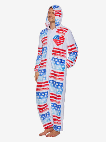 ハロウィン ハロウィンコスチューム ホワイト 大人用 ハート柄 ウエスタンジャンプスーツ ポリエステル ホリデーセット ホリデーコスチューム