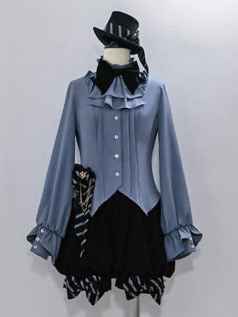 ゴシックロリータブルマーリボンブラックロリータショーツ