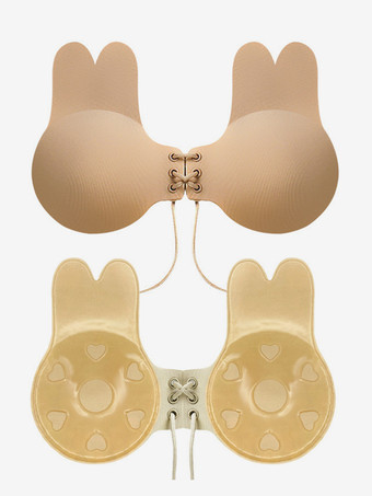 パスティ バックレス ストラップレス ブラ プッシュアップ リフトアップ スティッキー ブラ