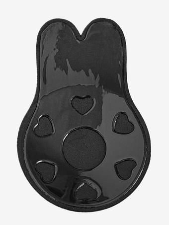 ブラック 女性用ニプレス ヒョウ柄 リフトアップ ニップルカバー