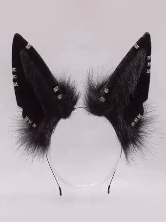 ゴシックロリータアクセサリーブラックチェーンヘッドウェアその他