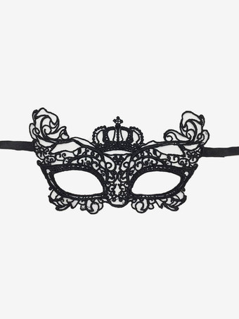 暗い茶色仮面舞踏会 パーティー マスク コスチューム 女性 デート ディープグレー レース マスク