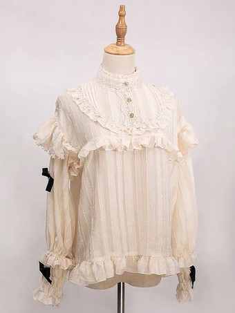 ゴシック ロリータ ケープ ブラック ポリエステル フリル リボン チェック柄 冬用 ロリータ アウター