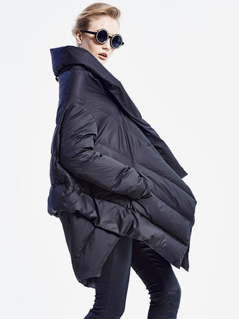 レディース ダウンジャケット イレギュラーダックダウン