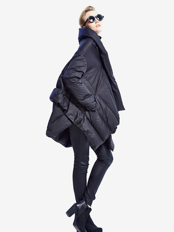 レディース ダウンジャケット イレギュラーダックダウン