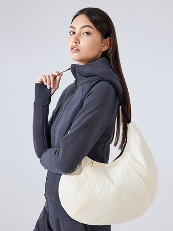 レディースバッグ ブラック ジッパー