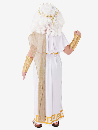 子供用ハロウィンコスチューム ホワイトハロウィンセット 子供用ポリエステルドレス