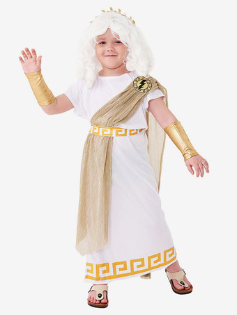 子供用ハロウィンコスチューム ホワイトハロウィンセット 子供用ポリエステルドレス