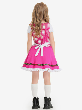 子供用ハロウィンコスチューム ピンクハロウィンセット 子供用ポリエステルドレス