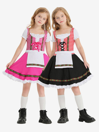 子供用ハロウィンコスチューム ピンクハロウィンセット 子供用ポリエステルドレス