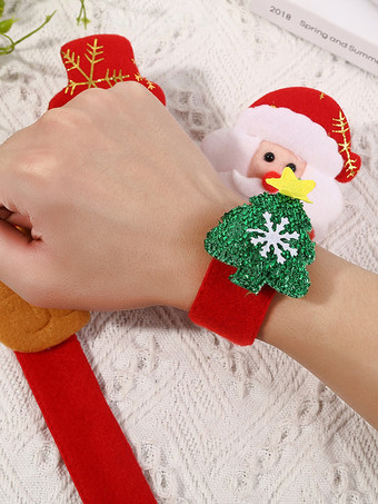 スラップブレスレット スラップバンド 子供用 クリスマスおもちゃ ライト