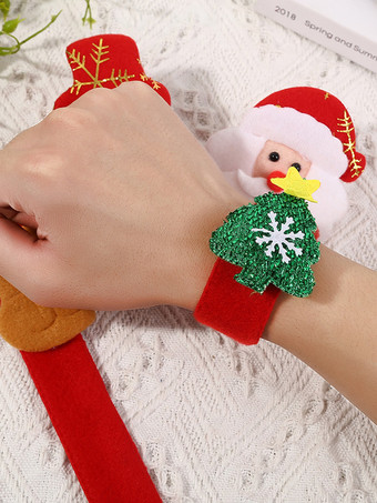 スラップブレスレット スラップバンド 子供用 クリスマスおもちゃ トナカイ