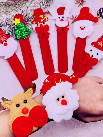 スラップブレスレット スラップバンド 子供用 クリスマスおもちゃ トナカイ