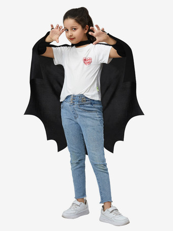 ハロウィン 子供用ハロウィンコスチューム ブラックハロウィンセット 子供用ポリエステルマントマスク