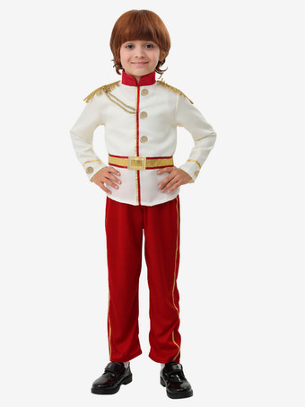 子供用ハロウィンコスチューム レッド ハロウィン ポリエステルセット 子供用トップパンツ