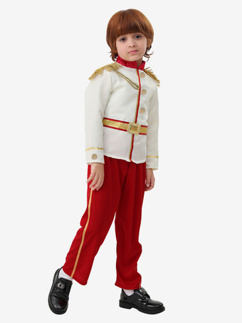 子供用ハロウィンコスチューム レッド ハロウィン ポリエステルセット 子供用トップパンツ