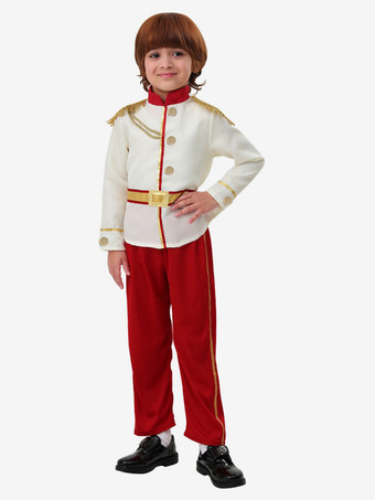 子供用ハロウィンコスチューム レッド ハロウィン ポリエステルセット 子供用トップパンツ