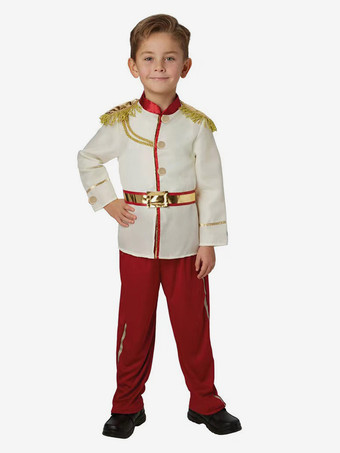 子供用ハロウィンコスチューム レッド ハロウィン ポリエステルセット 子供用トップパンツ