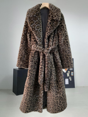 フェイクファーコート オーバーサイズ ターンダウンカラー シック 冬 ロングジャケット 2026