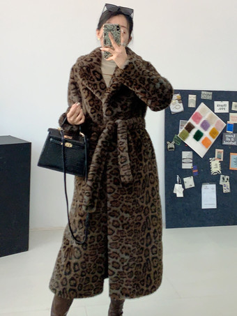 フェイクファーコート オーバーサイズ ターンダウンカラー シック 冬 ロングジャケット 2026