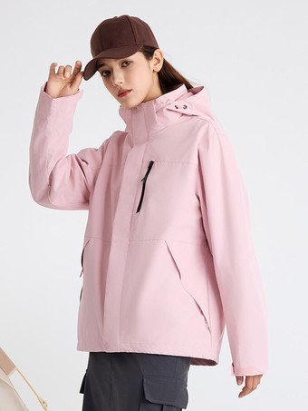 ピンクメンズ ジャケット パーカー ジップ 暖かい オレンジ スポーツ カジュアル コート