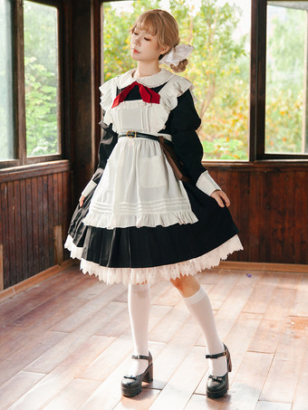 ホワイト スイートロリータアクセサリーインファンタアプリコットポリエステルファイバーエプロンその他