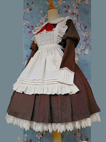 アプリコットスイートロリータアクセサリーインファンタアプリコットポリエステルファイバーエプロンその他