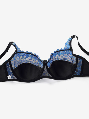 ローズ フルカバー ツートン デイリーカジュアル 刺繍 ランジェリー ブラ