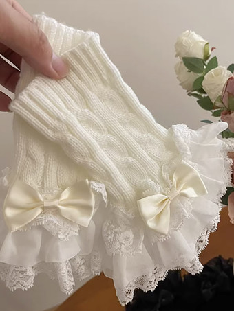 Sweet Lolita Accessories White Ruffles Accessory Miscellaneous