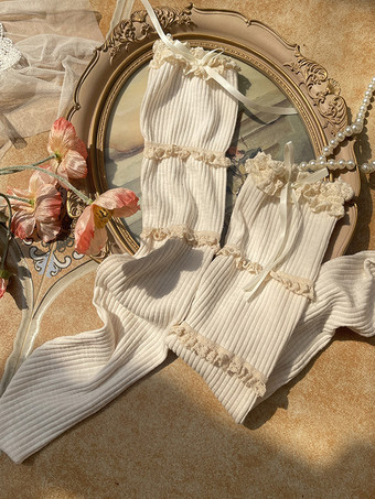 ゴシックロリータストッキングコーヒーブラウンアクセサリーポリエステルロリータアクセサリー